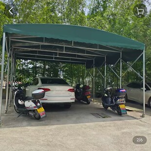 Universal large push-pull canopy, movable telescopic gear, mobile shed, parking, sunshade, factory building, outdoor retractable tent