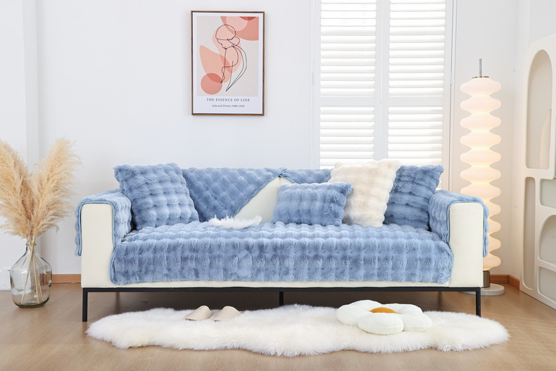 Title 9, Warme Sofa Bubble Plüsch Kissenbezug Kissen