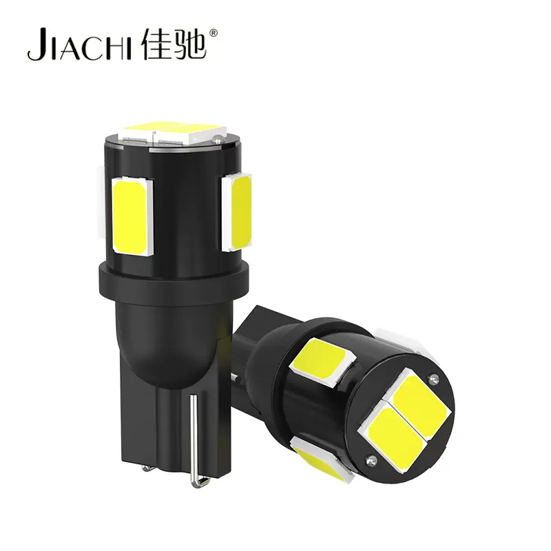 佳驰汽车T10LED示宽灯5630-6SMD车顶阅读灯12V车门灯仪表灯