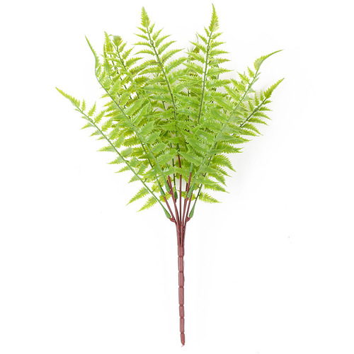 Simulated Plant Wall Decor, Green Plant Wall Accessories, Persian Style Grass Wall Hanging Indoor Green Decoration Balcony Background Wall