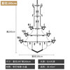 Hotel ceiling lamp for living room for country house for office, European style