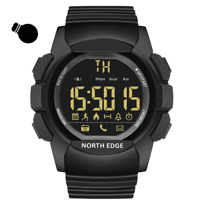 C men's smart sports bluetooth waterproof watch step calorie alarm clock consumption multi-function tactical watch wrist watch