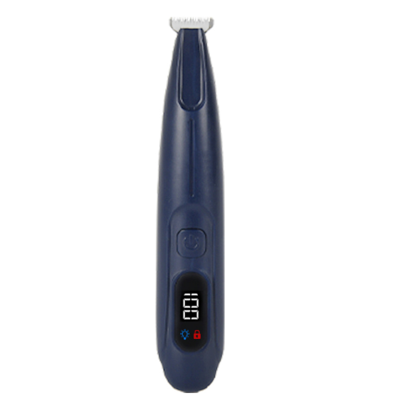 Con luz LED, cuchillo para afeitar los pies a prueba de agua, cortador eléctrico especial para afeitar los pies para gatos