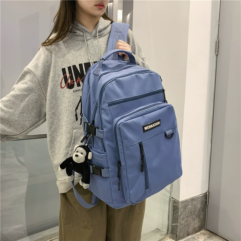 Capacious fashionable backpack for beloved, for students, for secondary school