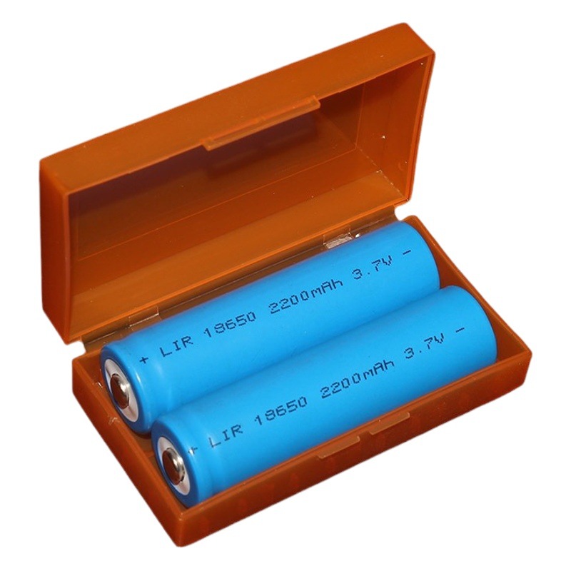 2-Sección 18650 caja de la batería 4-Sección 18350 caja de almacenamiento CR123A 17670 caja de la batería caja de plástico