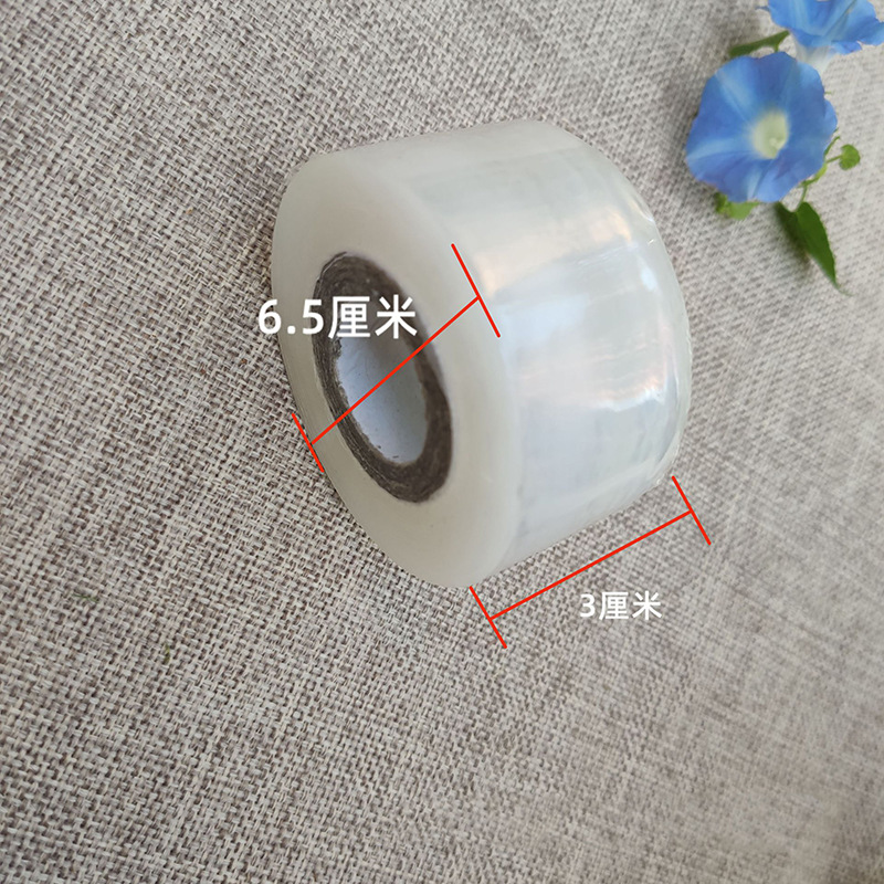 Película de injerto de PE profesional fruta árbol plántulas película especial película de bobinado Película autoadhesiva embalaje sin nudos película de estiramiento transparente