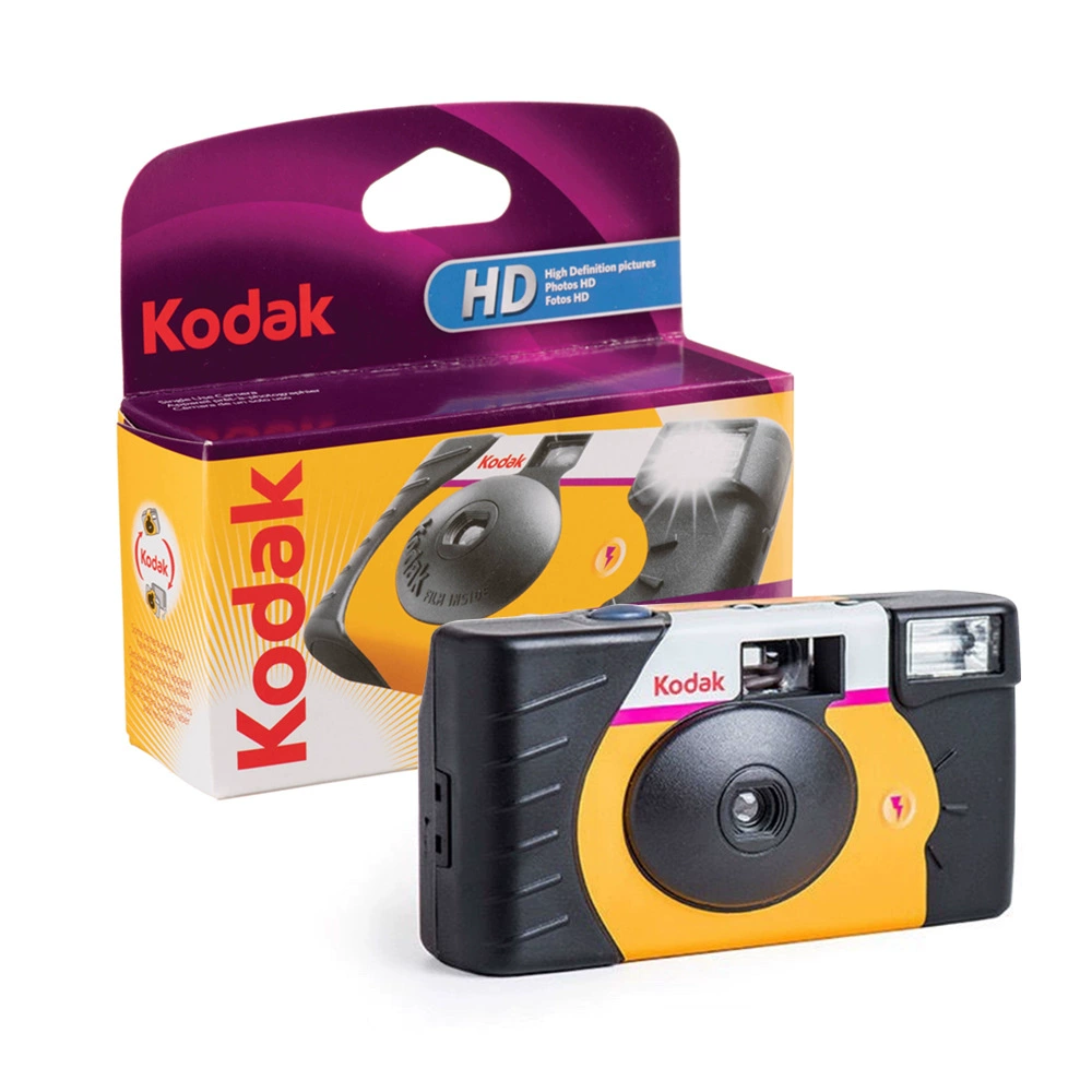 В наличии одноразовая пленочная камера Kodak с флеш-ярким новым датчиком