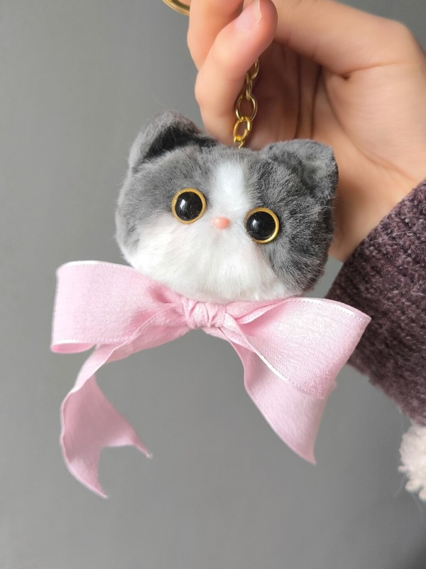 クリエイティブニッチかわいいツイストスティック子猫ペンダント diy 材料パッケージ手作りテーブルセッティング卒業シーズン誕生日ギフト女性のための|undefined