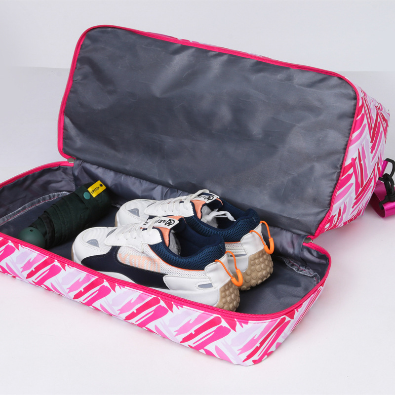 Comercio exterior al por mayor nueva bolsa de viaje portátil de gran capacidad de corta distancia almacenamiento separado en seco y húmedo bolsa de gimnasio de yoga bolsa de equipaje