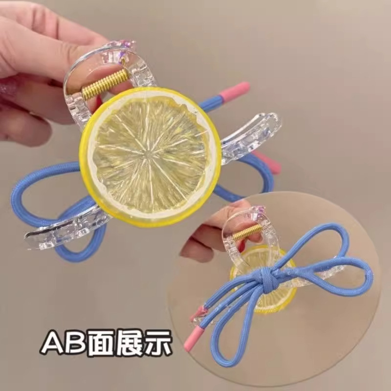 かわいい絵～韓国の2025年新作ヘアクリップ、大きな髪量のシャーククリップ、後頭部用の高級ヘアクリップ|undefined