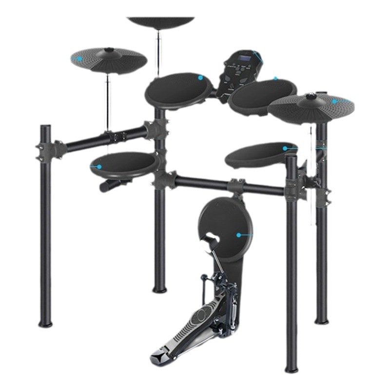 Ventas directas de fábrica Batería eléctrica Asanasi Batería para niños Principiante Hogar Adultán Batería de jazz de cuero neto Batería electrónica