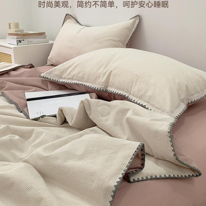 Cotton 2025 nuevo estilo funda de almohada funda de almohada par hogar 100 almohada de algodón núcleo de almohada interior funda individual