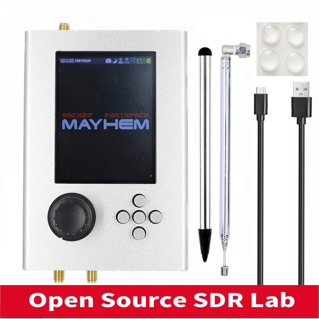 3.2 英寸触摸屏Mayhem 升级HackRF One V1.7.3 + Portapack H2