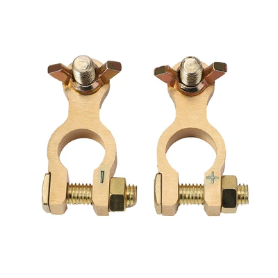 Cross-border Boat Battery Chuck Battery Pile Head Terminal Chuck Pure Copper Car Battery Clip (Other power supply, ignition system) - c104a-pair
