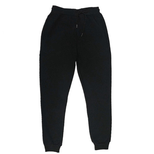 New youth casual solid color thickened loose sweatpants