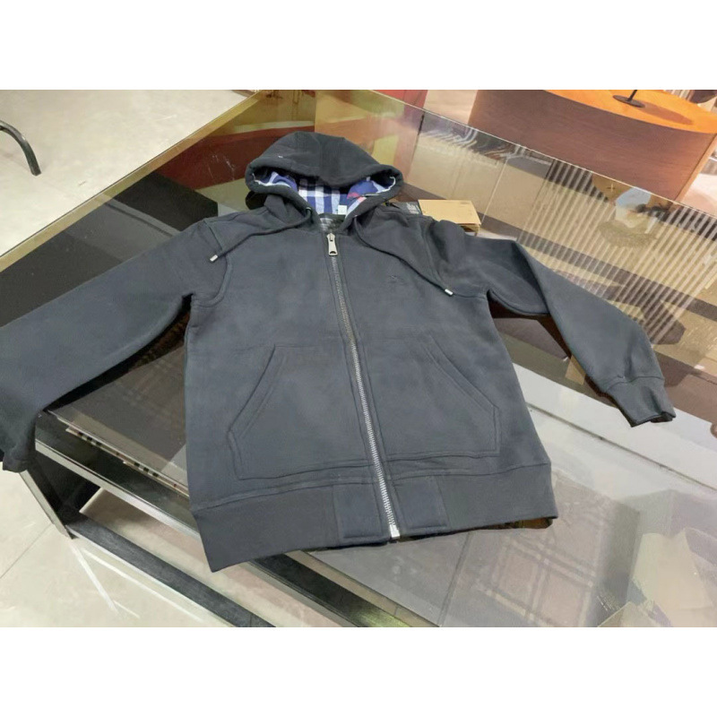 春と秋のクロスボーダー男性チェック柄胸戦争馬刺繍メンズフード付きカーディガンジッパートレーナージャケットトップジャケット|undefined