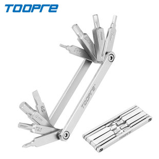 TOOPRE bicycle repair tool mountain bike multi-function repair and disassembly set hex screwdriver wrench