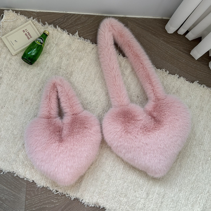 Modische Umhängetasche, die in diesem Jahr in Europa und Amerika beliebte neue Crossbody-Plüschtasche, eine handliche Crossbody-Tasche im Hot-Girl-Stil für Damen._voghion.com