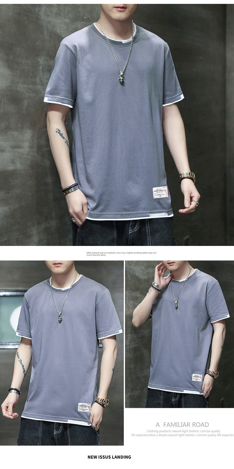 T-shirt homme - Ref 3439347 Image 13