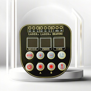 Pvc Frosted Surface Bulging Button Pc Screen Printing Control Sign Instrument Acrylic Film Touch Panel Printing