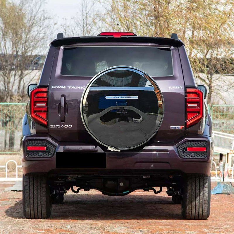 Suitable for 26 models of Tank 400 spare tire covers Hi4-T/Hi4-z rear door spare tire protective shell modification decorative accessories
