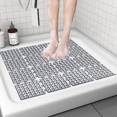 60*60cm bathroom anti-slip mat TPE double-sided coated household thick square anti-slip mat can be cut