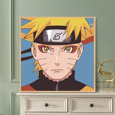 数字油画diy油彩画七龙珠海贼火影日漫一件代发亚马逊批发速卖通