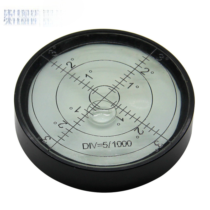 15 minutos nivel universal de metal magnético 6012 mini nivel de alta precisión burbuja de aire de nivel pequeño burbuja horizontal redonda