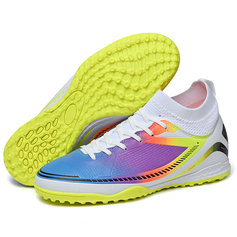 Nuevos zapatos de fútbol para niños y niñas zapatos de entrenamiento TF clavos de entrenamiento de adultos estudiantes zapatos deportivos juveniles