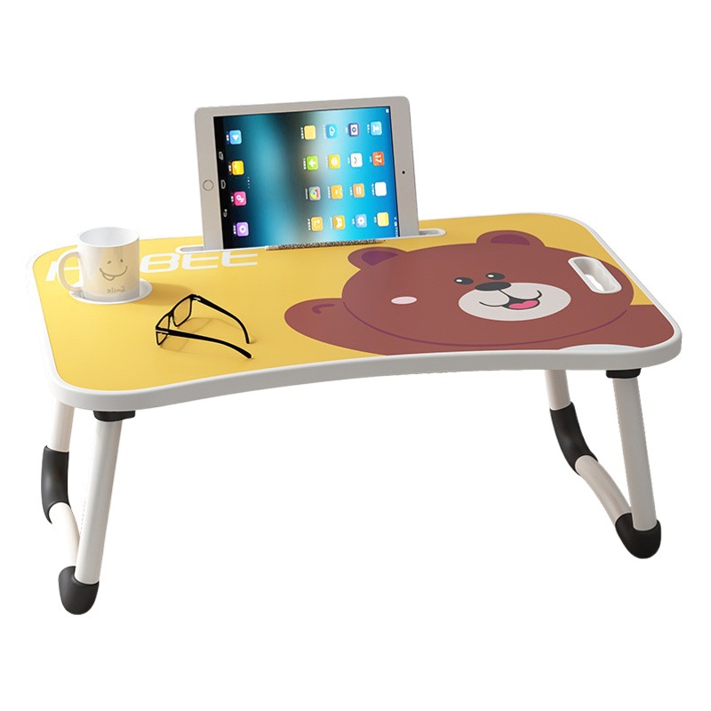 Factory Direct Supply Bed Computer Small Table Laptop Folding Table Outdoor Stall Home Children's Writing Table