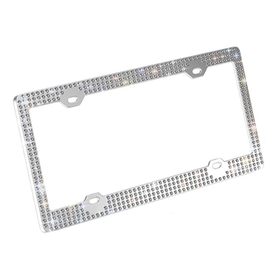 Amazon Us License Plate Frame Diamond License Plate Frame with Diamond License Plate Holder American Car License Plate Frame Accessories Supplies (License plate holder/license plate holder) - xc-w101
