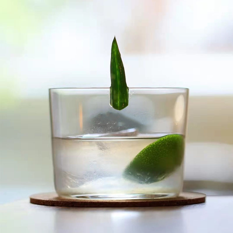 Tazas clásicas ultra delgadas de bar, tazas de cóctel ultra delgadas bajas, tazas clásicas de cristal ultra delgadas