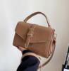 Fashionable shoulder bag, handheld one-shoulder bag, suitable for import, city style