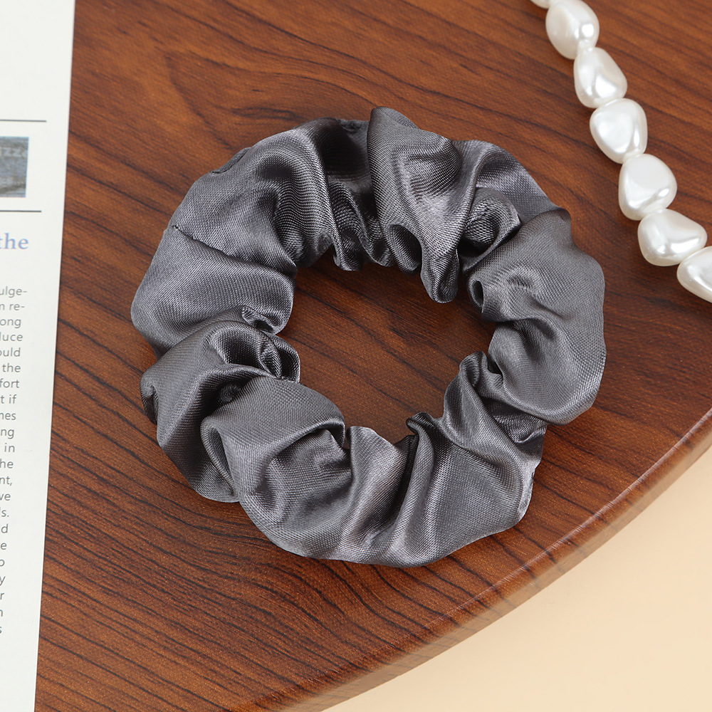 简约气质大肠发圈 ins风时尚高级感头绳复古高弹力不伤发大肠发圈