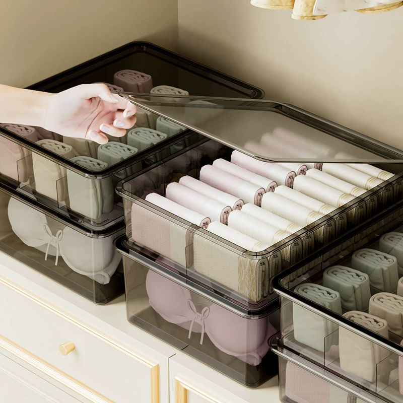 Underwear, tights, socks, storage box, cover, three-in-one