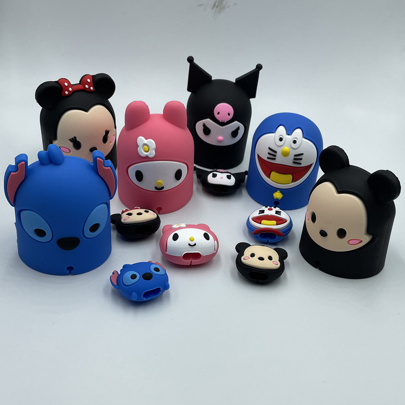 Suitable for Apple Watch bracket suitable for iWatch cartoon shape soft rubber wireless charging bracket base manufacturers spot