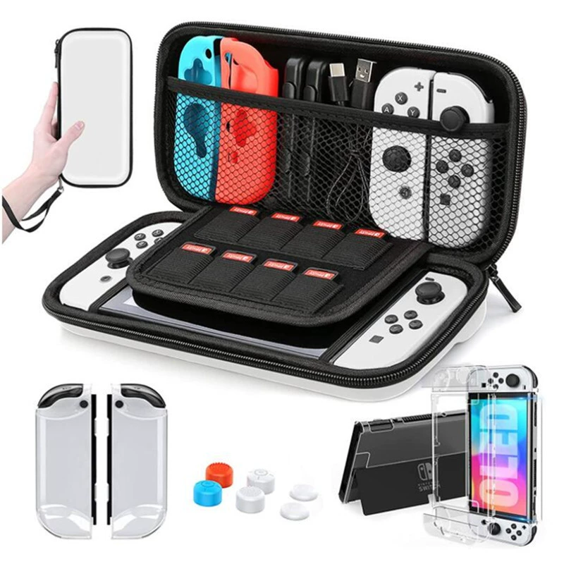 Коробка для хранения консоли Nintendo Switch, сумка для Switch OLED, набор чехлов для Switch