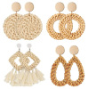 Retro beach earrings, European style, suitable for import, Amazon