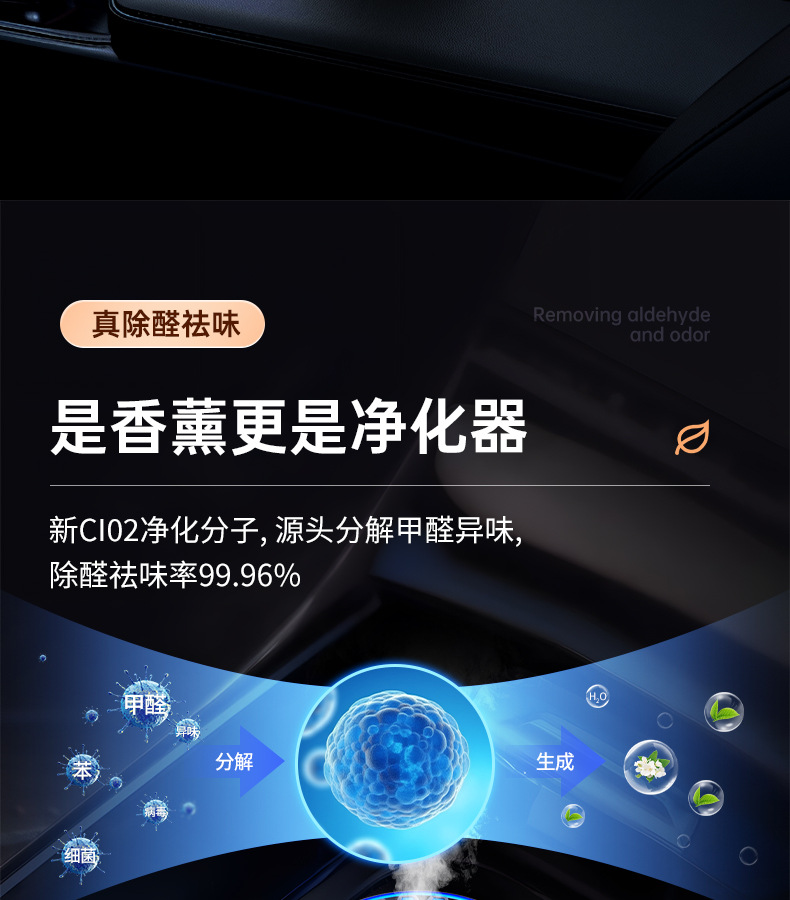 Intelligent Spray Car Aromatherapy Machine Deodorization Car Perfume Car Start-Stop Car Fragrance Internet Celebrant Car Aromatherapy