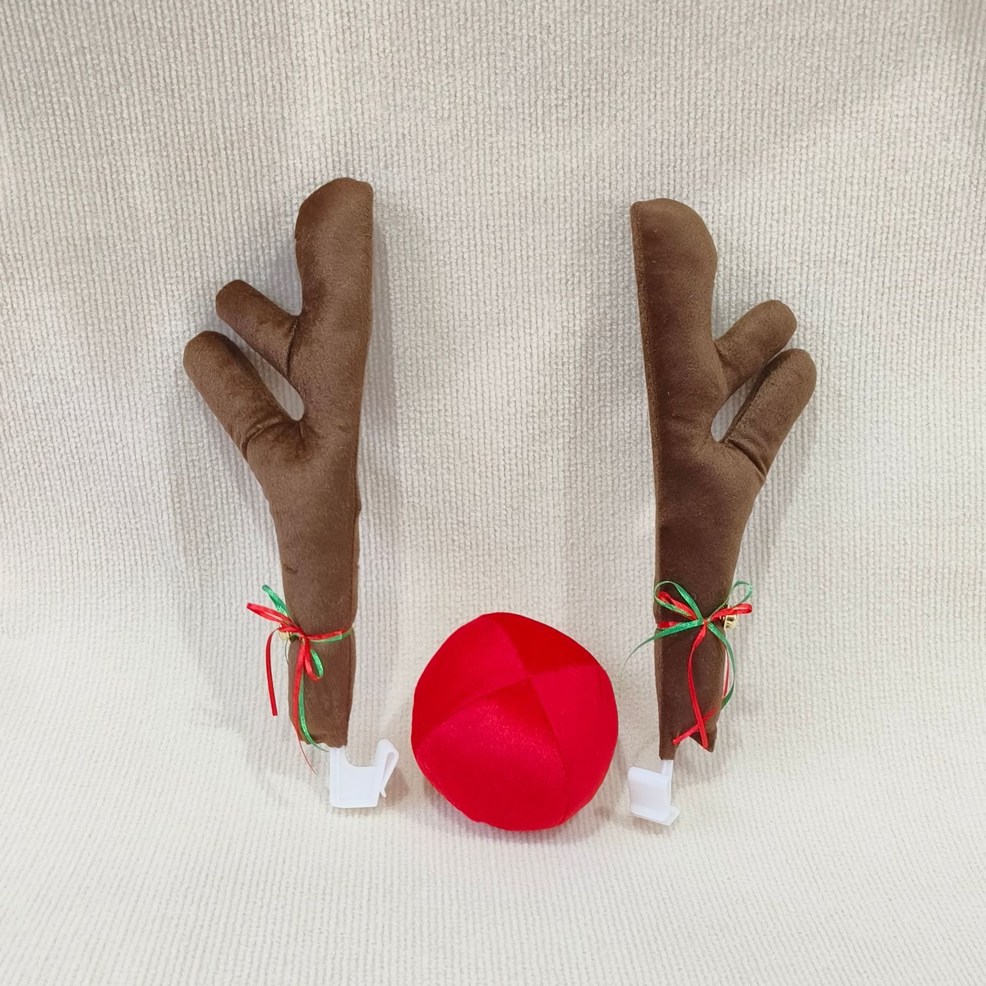 2024 decoración de automóviles de Navidad de ciervo de carro decoración de Navidad de automóviles de ciervo de carro decoración de Navidad de ciervo de carro