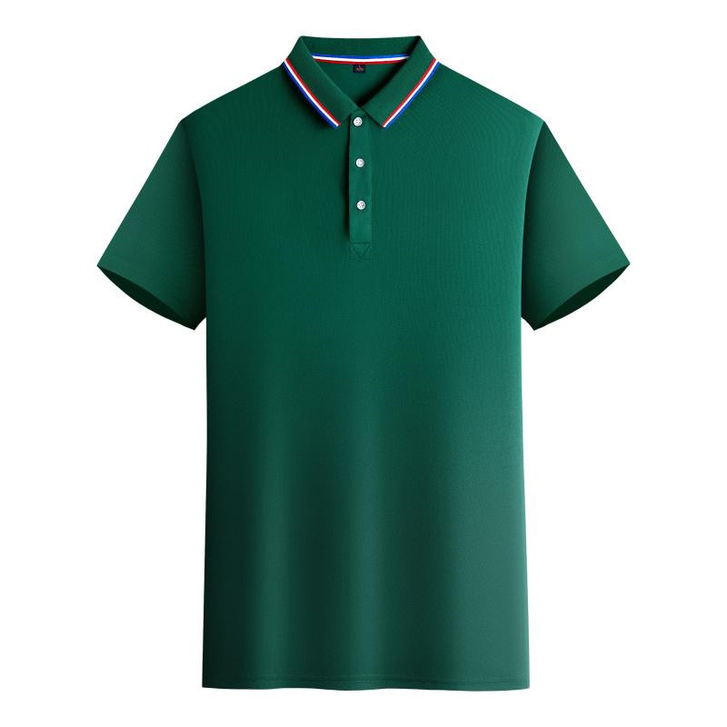 広告のシャツのtシャツの男性の作業服の半袖のpolo文化のシャツの卸売りの速乾の襟の服は刺繍を印刷します。|undefined