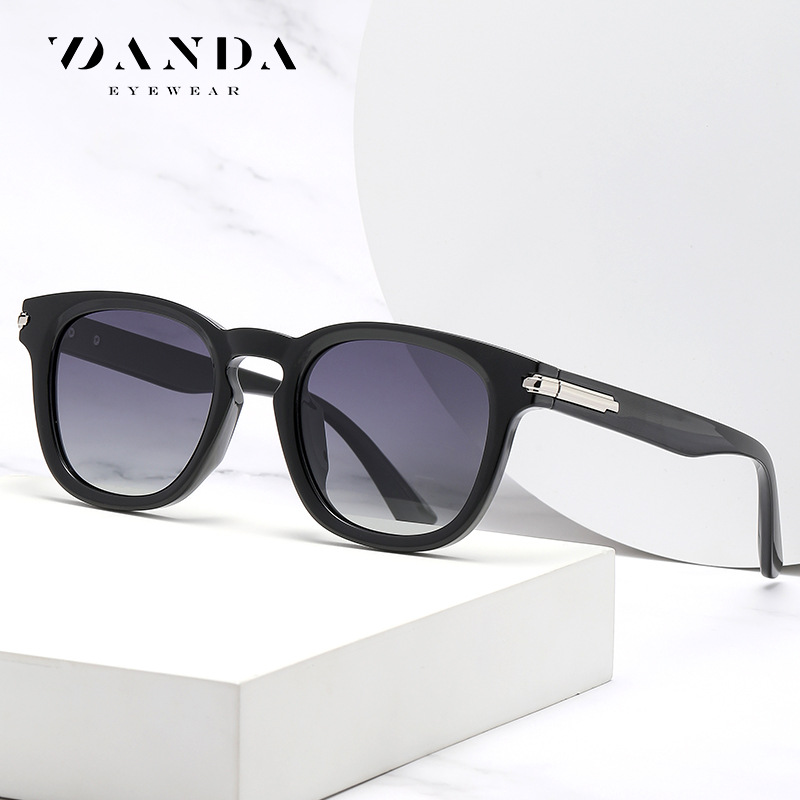 Nuevas gafas de sol polarizadas europeas y americanas para hombres y mujeres mismas gafas de sol de moda TR7529 gafas de sol de protección solar de estilo INS de moda