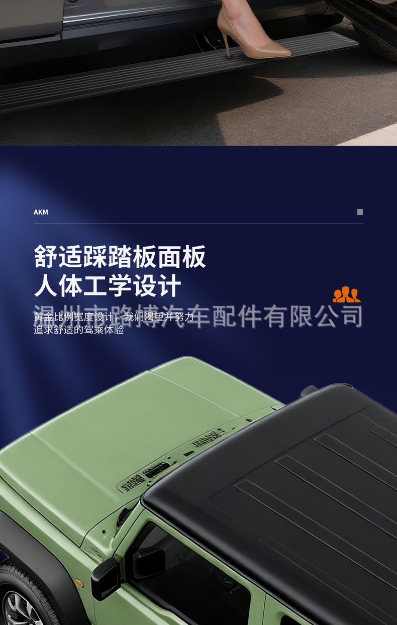 Suitable for Suzuki Jimny Jimny Electric Pedal 3-Door Side Pedal Five-Door Automatic Retractable Welcome Modification