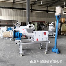 蛋鸡粪干湿分离器 养殖场粪便螺旋挤压机 科瑞批发药渣酒糟脱水机