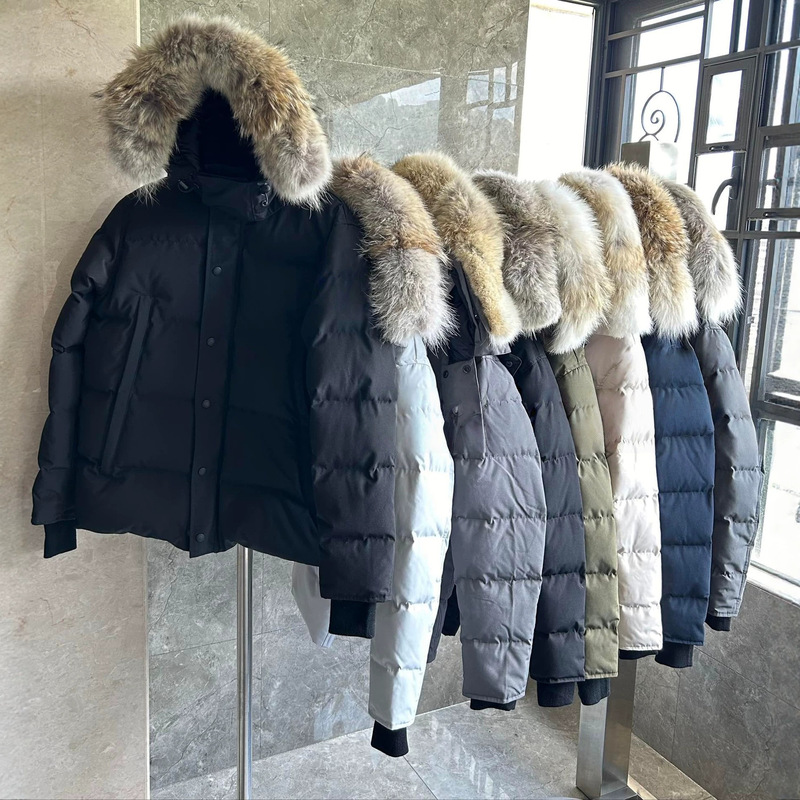 Canada Goose down Jacket Wyndham Same Style 29 Models Wyndham Men's and Women's Parka Coat 3808Ma