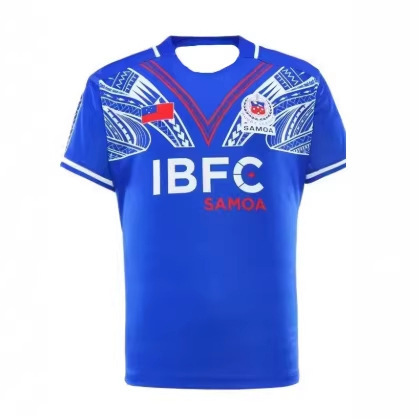 Samoa 2026 Home Rugby Shirt Shirt Top Sports Shirt Casual Comfortable Breathable Short-Sleeved Samoa 2026 Home Rugby Shirt Shirt Top Sports Shirt Casual Comfortable Breathable Short-Sleeved