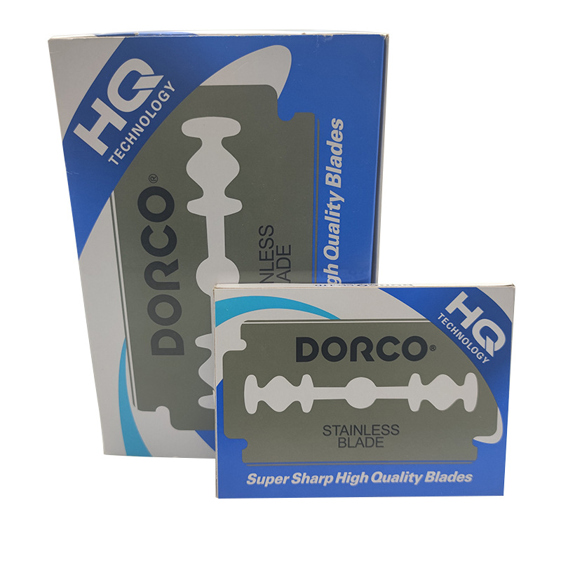 Cuchillas de afeitar manuales Deli de acero inoxidable, doble filo, herramientas de belleza para cejas y axilas, repuesto individual