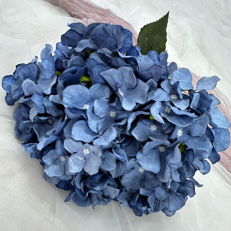 5頭の秋色のイギリス式のアジサイの結婚祝いの道は花の材料の講堂のデパートの花の壁の布の景の家の偽の花の置物を飾ります。|undefined