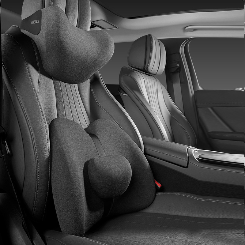 新型の自動車のヘッドレストの腰は車の記憶綿のクッションの腰の枕の首の枕の電気マッサージの枕の卸売りに寄りかかります。|undefined