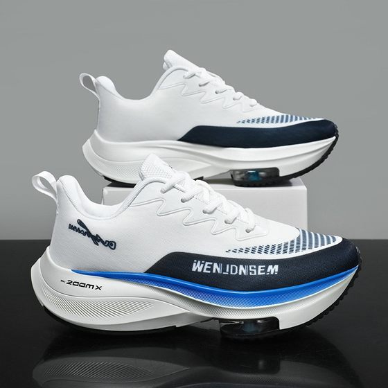2025 Cross-border Foreign Trade New Air Cushion Shock Absorbing Men's Shoes Marathon Running Shoes Comfortable sneaker Wear-resistant Casual Shoes